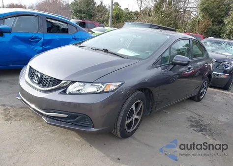 2015 Honda Civic Se z USA, uszkodzony, nr VIN 2HGFB2F76F8563127